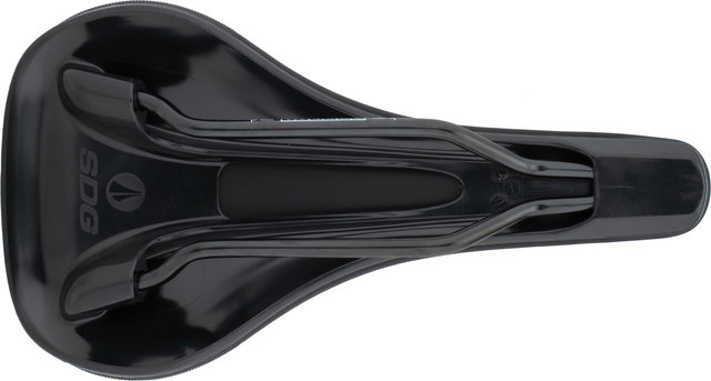 SDG Bel-Air 3.0 Saddle w/ Steel Rails - black-black