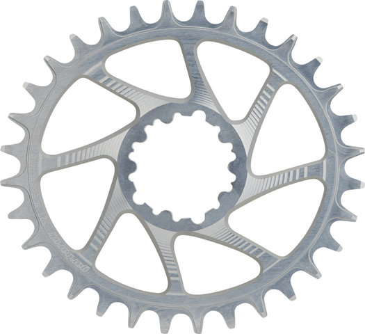 Garbaruk Oval Chainring GXP/DUB Boost Direct Mount Single Speed - silver/32 