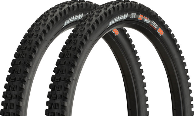 Maxxis Set de 2 Pneus Souples Assegai 3C MaxxGrip DD WT TR 29" - noir/29 /63 /63-622/2.5 