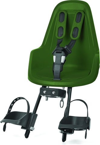 bobike Asiento para niños ONE Mini Front con soporte de montaje - olive green