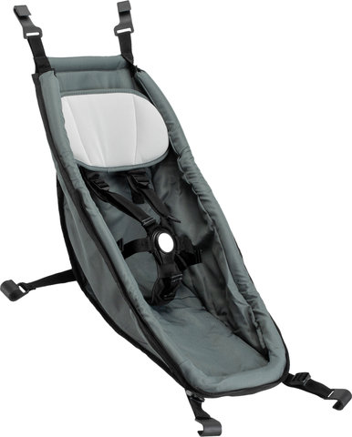 Croozer Siège Bébé pour Remorque pour Enfants - graphite blue