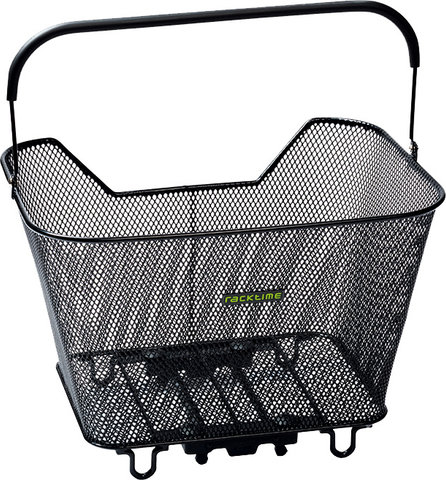 Racktime Bask-it Large Bicycle Basket - black/23 litres