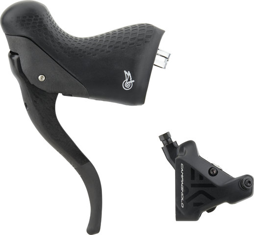 Campagnolo Ekar GT Hydraulic Disc Brake w/ Ergopower Shift/Brake Lever - black/Front wheel/without