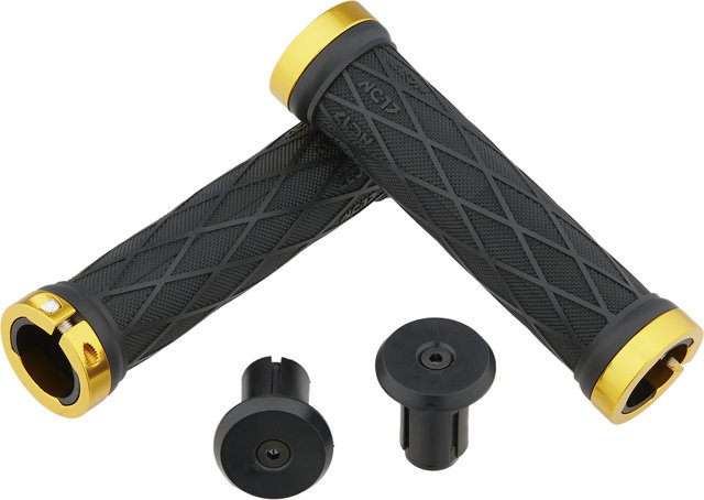 NC-17 Take Control II S-Pro Lock On Handlebar Grips - black-gold/universal