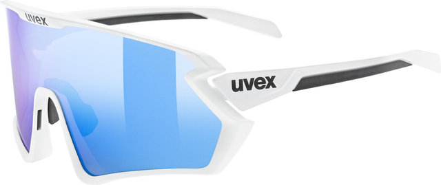 uvex sportstyle 231 2.0 Sports Glasses - white matte/mirror blue