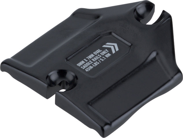 Fox Racing Shox Top Seatpost Clamp Plate 2022 Model for Transfer as of 2021 Model - black