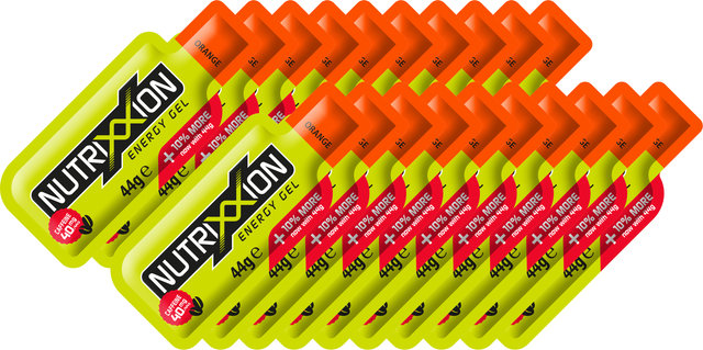 Nutrixxion Gel - 20 pieces - orange - caffeine/880 g