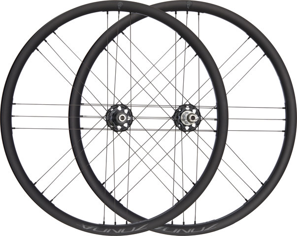 Campagnolo Zonda GT C23 Center Lock Disc 28" Wheelset - black/Non Boost/Non Boost/142 mm/100 mm/28"/Campagnolo N3W/100 mm/Campagnolo N3W/100 mm/142 mm