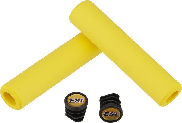 ESI Poignées de guidon en silicone Chunky - yellow/130 mm