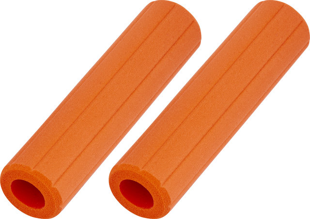 ESI Ribbed Chunky Silikon Lenkergriffe - orange/130 mm