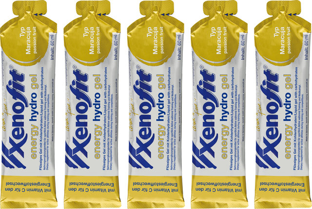 Xenofit energy hydro gel - 5 pieces - maracuja/300 ml