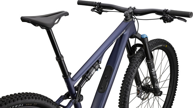 Specialized Epic 8 Evo Comp Carbon 29" Mountain Bike - satin blue onyx-dune white/130 mm/29"/L