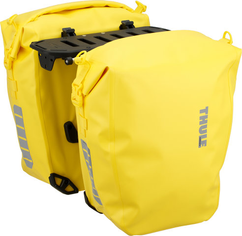 Thule Portaequipajes Tour Rack + bolsas de bicicleta Shield Pannier L - yellow