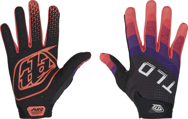 Troy Lee Designs Air Ganzfinger-Handschuhe - reverb black-glo red/M