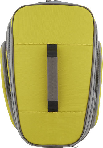 Racktime Talis Plus 2.0 Pannier Rack Bag - lime green-stone grey/15000 ml