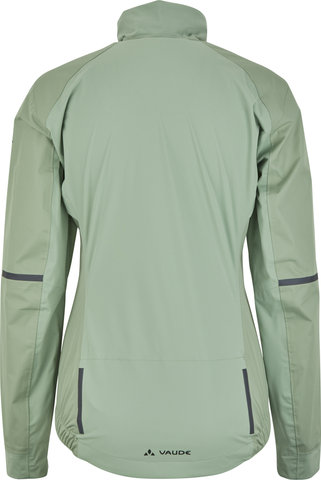 VAUDE Womens Kuro Rain Jacket - willow green/36/XS