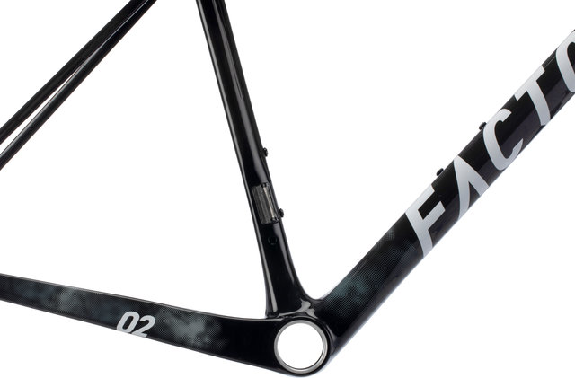 Factor O2 V.A.M. Disc T47a Shimano Carbon Frame Kit Model 2023 - storm/54 cm, 120 mm x 40 cm, SB 0 mm