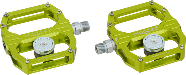 magped Sport2 200 Magnetic Pedals - green