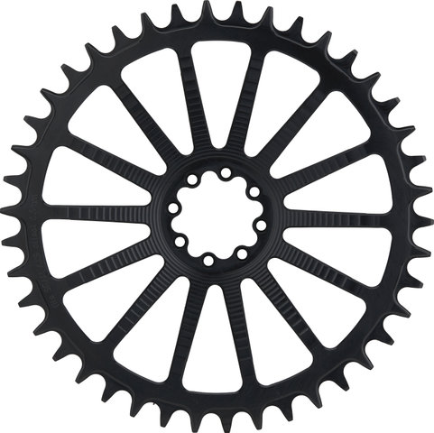 Garbaruk Round Chainring AXS Road/CX SRAM Direct Mount 8-Bolt Single - black/42 