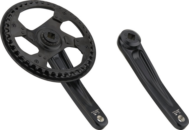 Shimano CUES FC-U4000-1 Square Crankset w/ Chain Guard - black/175.0 mm 42 tooth