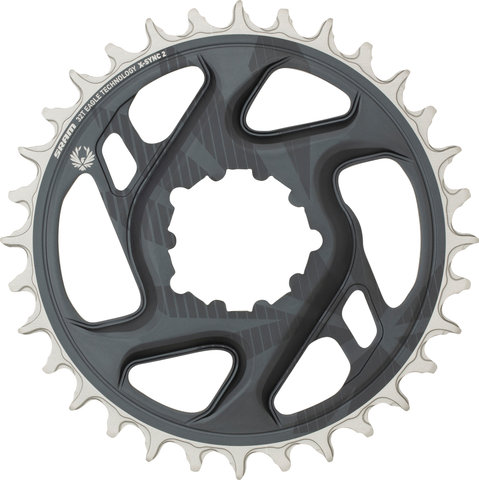 SRAM X-Sync 2 GX Eagle Direct Mount 6 mm Chainring - lunar grey/32 