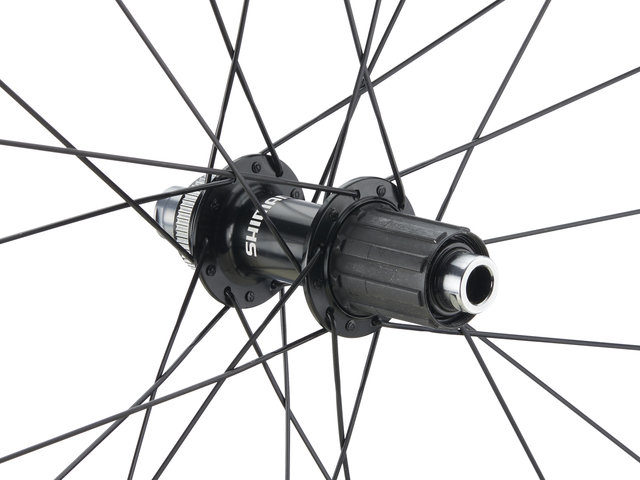 Shimano WH-RS710-C32-TL Disc Center Lock Carbon Laufradsatz - schwarz/Non Boost/Non Boost/142 mm/100 mm/28"/Shimano Road/100 mm/Shimano Road/100 mm/142 mm