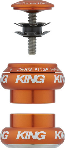 Chris King NoThreadSet EC30/25,4 - EC30/26 Steuersatz - matte mango/1"/EC30/25,4 - EC30/26