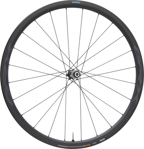 Shimano WH-RX870-TL GRX Center Lock Disc Carbon 28" Wheelset - black/142 mm/100 mm/28"/Shimano Road/100 mm/Shimano Road/100 mm/142 mm