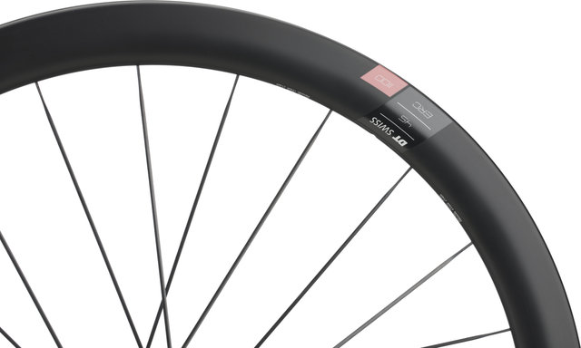 DT Swiss ERC 1100 DICUT 45 Carbon Center Lock Disc 28" Wheelset - black/142 mm/100 mm/28"/Shimano Road/100 mm/Shimano Road/100 mm/142 mm