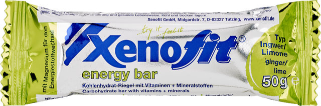 Xenofit energy bar - 1 pack - ginger-lemon