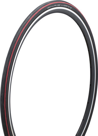 Schwalbe Lugano II K-Guard 28" Drahtreifen - schwarz-rot/28 "/25 mm/25-622