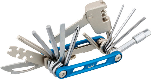 BBB PrimeFold XL BTL-48XL Multi-tool - blue-silver