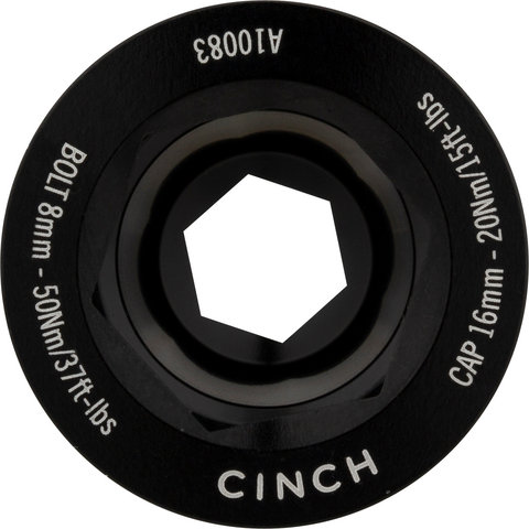 Race Face Right Crank Bolt for Cinch Crankset with Puller Cap - gloss black