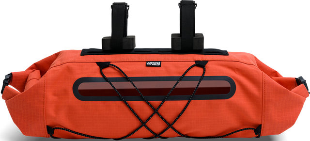 Capsuled Handlebar Bag - orange-rust/7000 ml