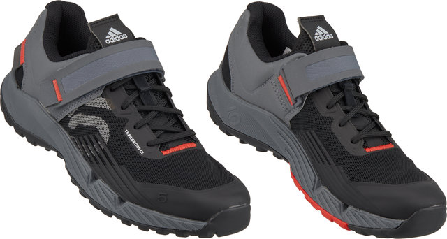 Five Ten Trailcross Clip-In Womens MTB Schuhe - core black-grey three-red/38/38