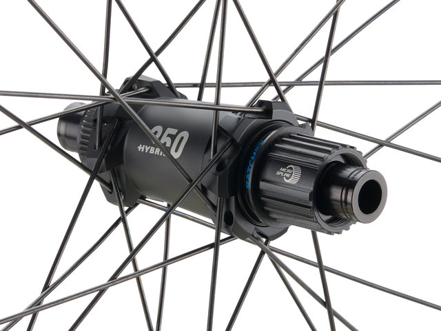 DT Swiss HX 1700 SPLINE 27,5" 30 Boost Disc Center Lock Hybrid Laufradsatz - schwarz/Shimano Micro Spline/Boost/148 mm/110 mm/Boost/27,5" (650B)/110 mm/Shimano Micro Spline/110 mm/148 mm