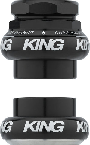 Chris King GripNut Bold EC30/25.4 - EC30/26 Threaded Headset - black/1"/EC30/25,4 - EC30/26