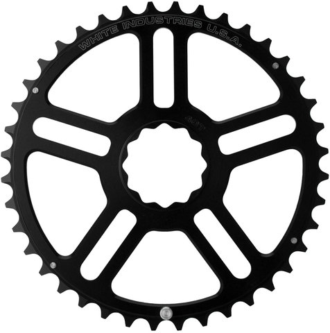 White Industries MR30 VBC Outer Chainring - black/40 tooth
