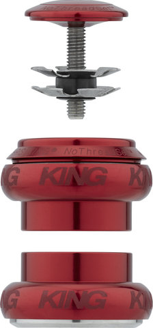 Chris King NoThreadSet Sotto Voce EC34/28.6 - EC34/30 GripLock Headset - red/1 1/8"/EC34/28,6 - EC34/30