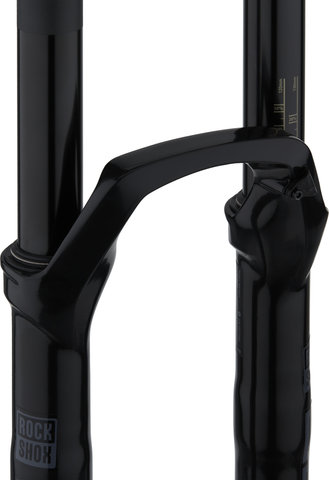 RockShox Fourche à suspension Reba Solo Air 26" - gloss black/Axe Traversant 12 mm/140 /40 /1 1/8" - 1,5" tapered/100 mm/26"/100 mm/100 mm