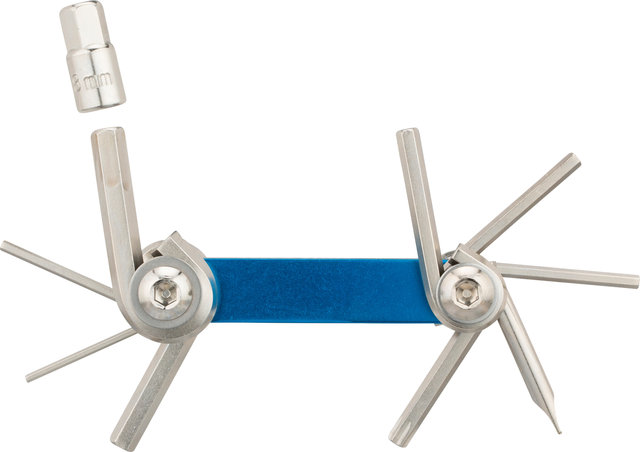 ParkTool Herramienta multiusos I-Beam Mini-Multitool IB-2 - azul-plata