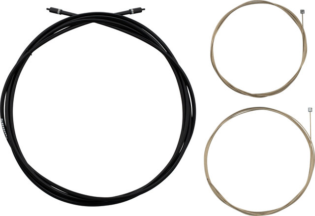 SRAM Schaltzug Kit SlickWire Coated - black