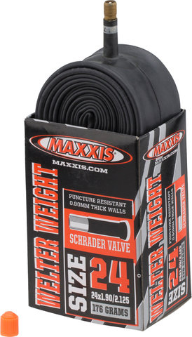 Maxxis Welterweight 24" tube - black/Schrader Valve (AV)/24 x 1.9x2.125 Schrader 36 mm/36 mm