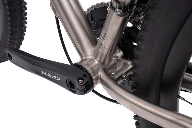 Bombtrack HOOK EXT TI Titan Gravelbike - titanium-black/27,5" (650B)/M