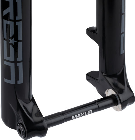 RockShox Reba RL Solo Air Boost 29" Suspension Fork - gloss black/15 mm Thru Axle/100 mm/51 mm/1 1/8" - 1,5" tapered/110 mm/29"/110 mm/110 mm