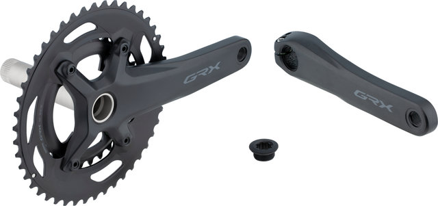 Shimano GRX FC-RX600-10 Crankset - black/175,0 mm