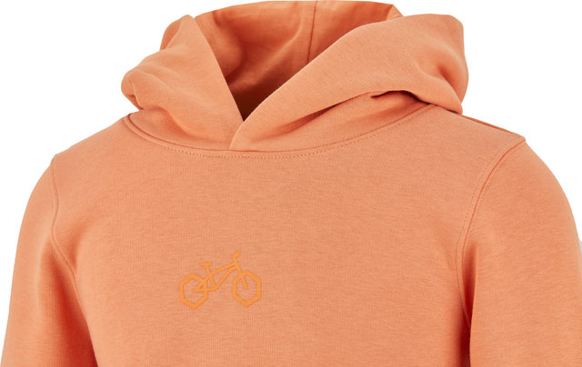 bc basic Sweat à capuche pour enfants vélo - orange/L/134, 140