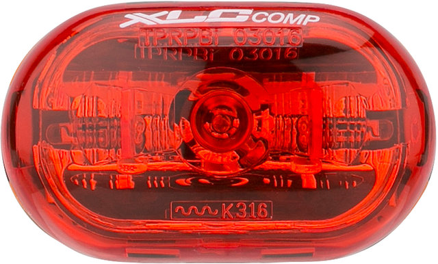 XLC Rear Beamer Oberon 5X Rücklicht CL-R09 mit StVZO - schwarz-rot/universal