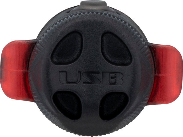 Lezyne Femto USB LED Rücklicht mit StVZO-Zulassung - schwarz