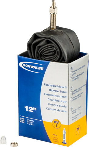 Schwalbe Inner Tube No. 1 for 12" - universal/47-203 to 62-203/Dunlop Valve (DV)/12 x 1.75 - 2.1 Dunlop/32 mm